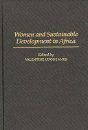 Women and sustainable development in Africa /