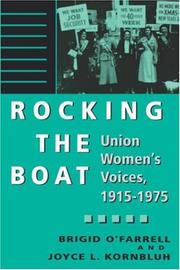 Rocking the boat : union women's voices, 1915-1975 /