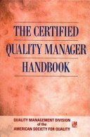The certified quality manager handbook /