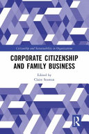 Corporate citizenship and family business /