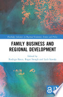Family business and regional development /