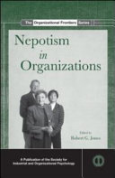 Nepotism in organizations /