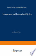 Managment international review /