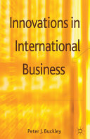 Innovations in international business /