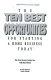 The Ten best opportunities for starting a home business today /