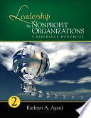 Leadership in nonprofit organizations : a reference handbook /