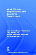 Work, female empowerment and economic development /