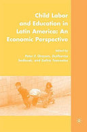 Child labor and education in Latin America : an economic perspective /