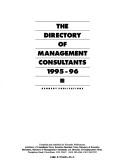 The Directory of management consultants, 1995-96.