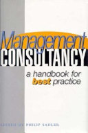 Management consultancy : a handbook of best practice /