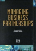 Managing business partnerships /