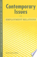 Contemporary issues in employment relations /