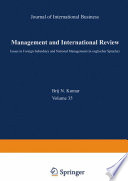 Euro-Asian management and business II : issues in foreign subsidiary and national management /