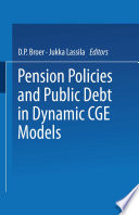 Pension policies and public debt in dynamic CGE models /