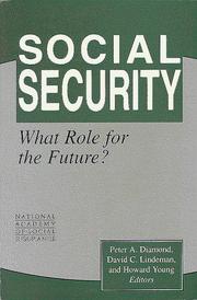 Social security : what role for the future? /