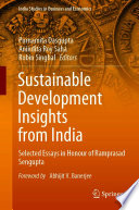 Sustainable Development Insights from India : Selected Essays in Honour of Ramprasad Sengupta /