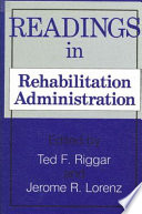 Readings in rehabilitation administration /