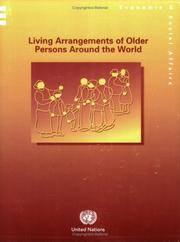 Living arrangements of older persons around the world.
