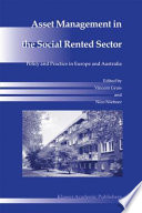 Asset management in the social rented sector : policy and practice in Europe and Australia /