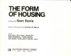 The Form of housing /