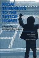 From tenements to the Taylor homes : in search of an urban housing policy in twentieth-century America /
