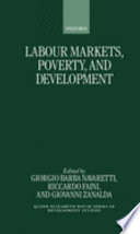 Labour markets, poverty, and development /