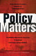 Policy matters : economic and social policies to sustain equitable development /