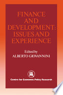 Finance and development : issues and experience /