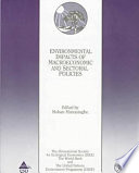 Environmental impacts of macroeconomic and sectoral policies /
