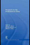 Prospects for the professions in China /