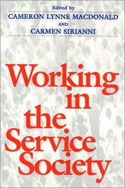 Working in the service society /