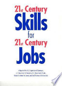 21st century skills for 21st century jobs /