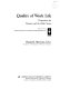 Quality of work life : perspectives for business and the public sector /