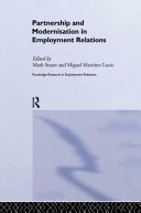 Partnership and modernisation in employment relations /