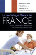 Low-wage work in France /