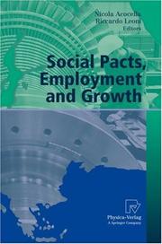 Social pacts, employment, and growth : a reappraisal of Ezio Tarantelli's thought /