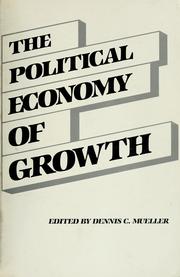 The Political economy of growth /