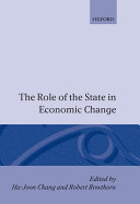 The role of the state in economic change /