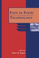 Fats in food technology /