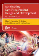 Accelerating new food product design and development /