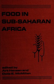 Food in sub-Saharan Africa /