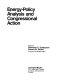 Energy-policy analysis and congressional action /