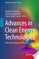 Advances in Clean Energy Technologies  : Select Proceedings of ICET 2020 /