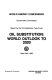Oil substitution : world outlook to 2020 : New Delhi, 1983 : report /