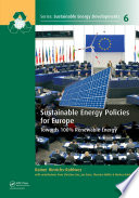 Sustainable energy policies for Europe : towards 100% renewable energy /