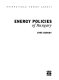 Energy policies of Hungary, 1995 survey.