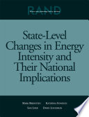 State level changes in energy intensity and their national implications /