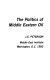 The Politics of Middle Eastern oil /