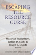 Escaping the resource curse /