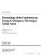 Proceedings of the Conference on Energy Contingency Planning in Urban Areas, Houston, Texas, April, 6-9, 1983 /